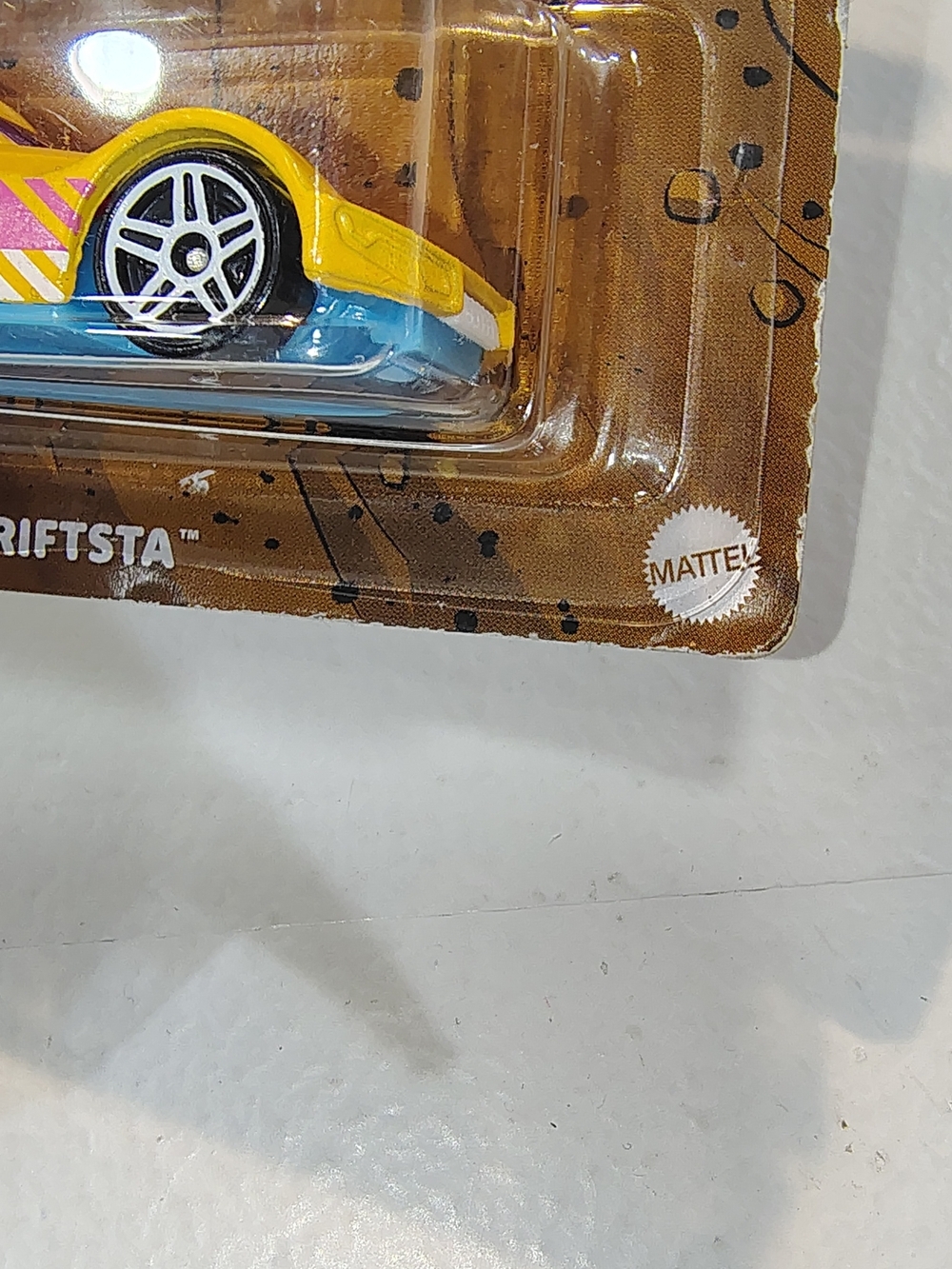 Hot Wheels Yellow & Blue Drift Racer Toy Car by Hot Wheels - Picture 9 of 9